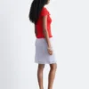 Smocked Boatneck Top