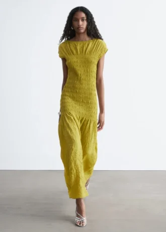 Smocked Maxi Dress