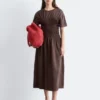 Smocked Midi Dress