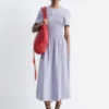 Smocked Midi Dress