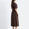 Smocked Midi Dress
