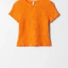 Smocked T-Shirt