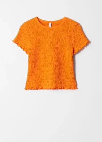 Smocked T-Shirt