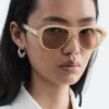 Soft-Edge Square Sunglasses