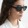 Soft-Edge Square Sunglasses