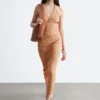 Spacedye Halterneck Midi Dress