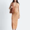 Spacedye Halterneck Midi Dress