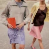 Knee-Length Slip Skirt