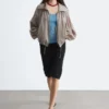 Sporty Viscose-Blend Jacket