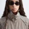 Sporty Viscose-Blend Jacket
