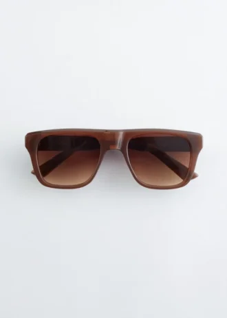 Square-Frame Sunglasses