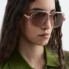 Square-Frame Sunglasses