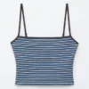Square-Neck Cropped Tankini