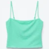 Square-Neck Tankini Top