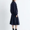 Stand-Collar Drawstring Jacket