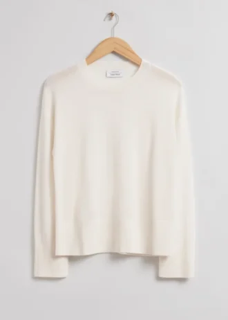 Straight-Fit Crewneck Sweater