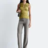 Straight-Leg Wool Trousers