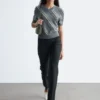 Straight-Leg Wool Trousers