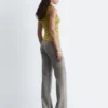 Straight-Leg Wool Trousers