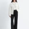 Straight Press-Crease Trousers