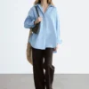Straight Press-Crease Trousers