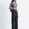 Straight Press-Crease Trousers