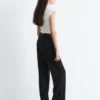 Straight Press-Crease Trousers