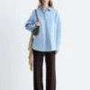 Straight Press-Crease Trousers