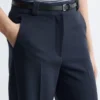Straight Press-Crease Trousers