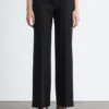 Straight Press-Crease Trousers