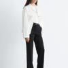 Straight Press-Crease Trousers