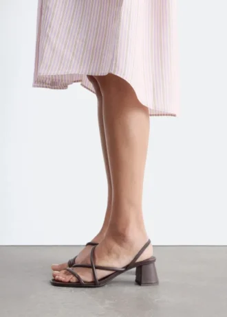 Strappy Block Heel Sandals