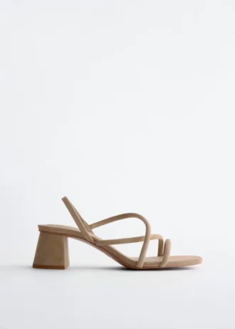 Strappy Block Heel Sandals