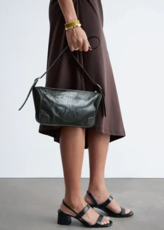 Rectangular Leather Crossbody Bag