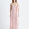 Strappy Embroidered Maxi dress
