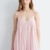 Strappy Embroidered Maxi dress