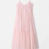 Strappy Embroidered Maxi dress