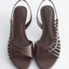 Strappy Leather Sandals