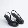 Strappy Leather Sandals