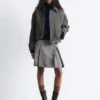 Stretch-Leather Ankle Boots