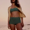 Striped Bikini Top