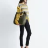 Striped Panel Knit Jumper