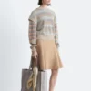Striped Panel Knit Jumper
