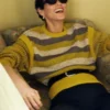 Striped Panel Knit Jumper