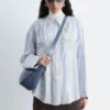 Striped Patch-Pocket Shirt