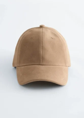 Suede Baseball Cap