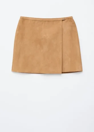 Suede Mini Skirt
