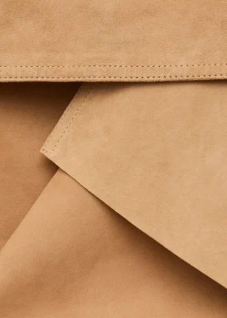 Suede Mini Skirt