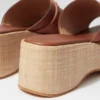 Suede Platform Mules