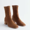 Suede Sock Boots